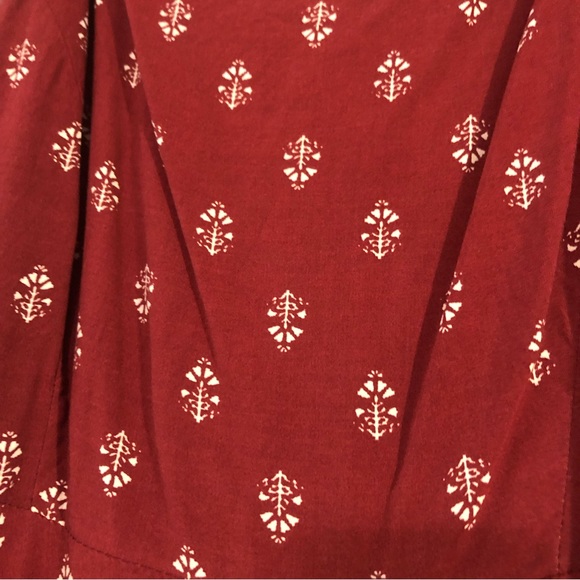 Red patterned spaghetti strap dress from Old Navy - size Large - Picture 4 of 4